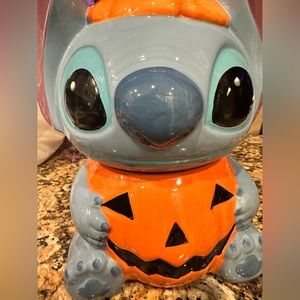 Stitch Halloween Cookie Jar
